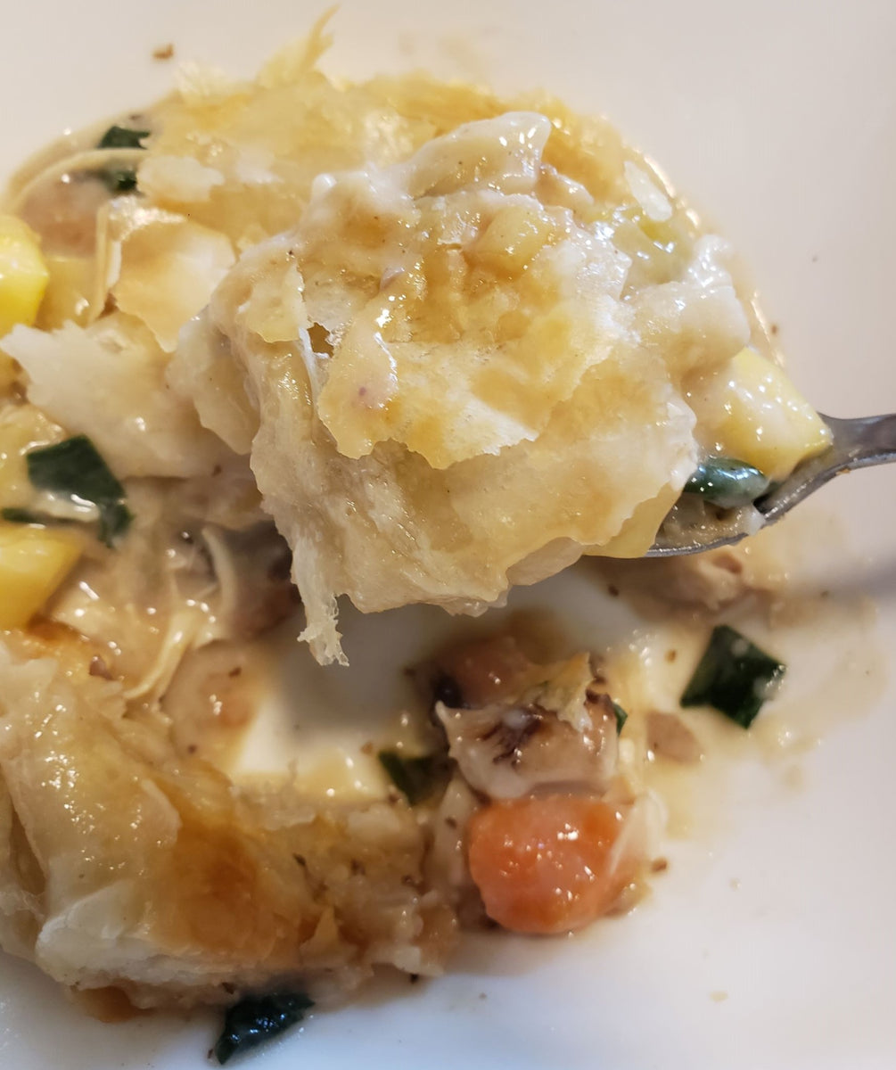 Delicious Oyster Mushroom Pot Pie