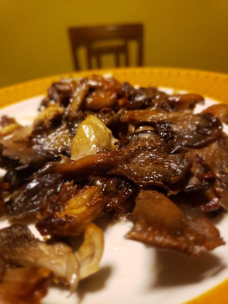 Easy Roasted Oyster and Exotic Mushrooms